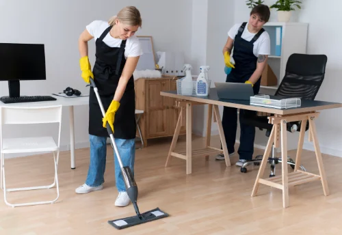 Nettoyage de bureau professionnel à Riboux