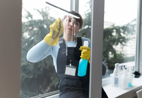 Nettoyage de vitres intérieures et extérieures à Riboux